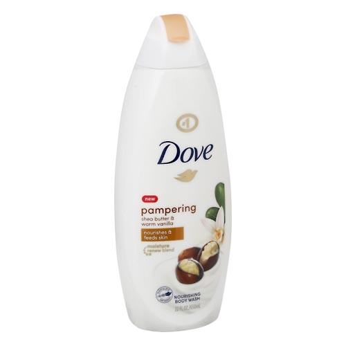 Image for Dove Body Wash, Nourishing, Pampering, Shea Butter & Warm Vanilla,22oz from Theatre Pharmacy