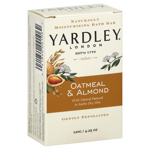 Image for Yardley Bath Bar, Oatmeal & Almond,4.25oz from Theatre Pharmacy