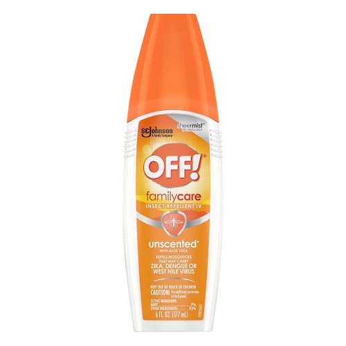 Image for Off Insect Repellent IV, Unscented, Family Care,6oz from Theatre Pharmacy