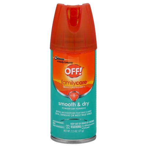 Image for Off Insect Repellent, Powder Dry Formula, Smooth & Dry, Family Care,2.5oz from Theatre Pharmacy
