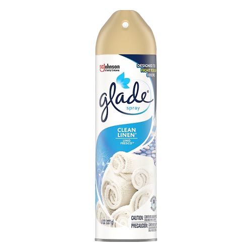Image for Glade Spray, Clean Linen,8oz from Theatre Pharmacy