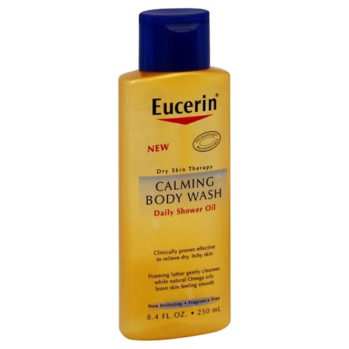 Image for Eucerin Daily Shower Oil, Calming Body Wash,8.4oz from Theatre Pharmacy