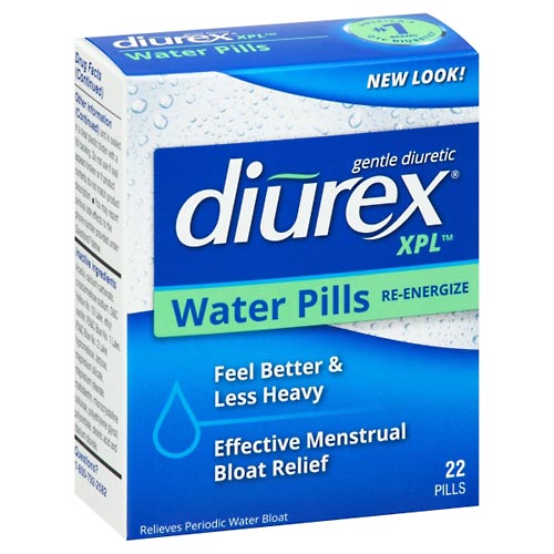 Image for Diurex Water Pills, Original Formula,22ea from Theatre Pharmacy