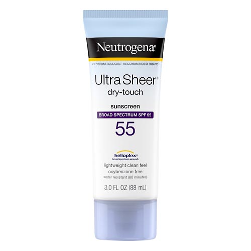 Image for Neutrogena Sunscreen, Dry-Touch, Broad Spectrum SPF 55,3oz from Theatre Pharmacy