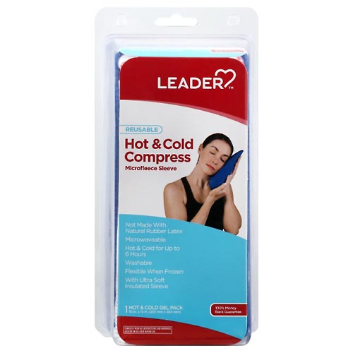 Image for Leader Hot & Cold Compress, Reusable,1ea from Theatre Pharmacy