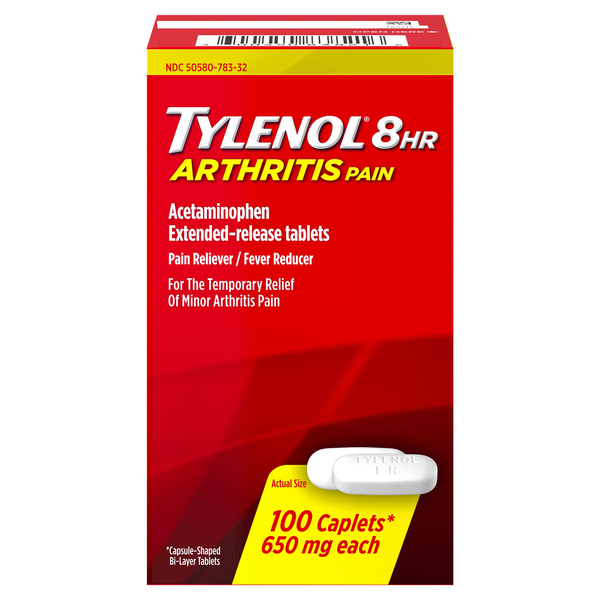 Image for Tylenol Arthritis Pain, 650 mg, Caplets,100ea from Theatre Pharmacy
