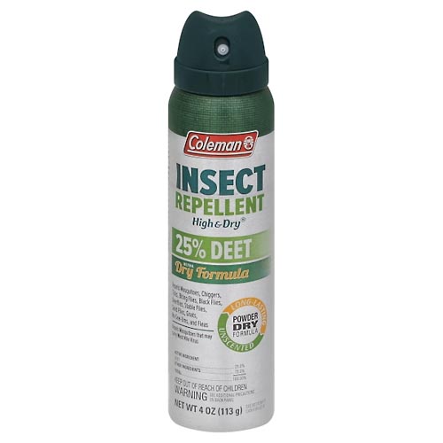 Image for Coleman Insect Repellent, Ultra Dry Formula, Unscented,4oz from Theatre Pharmacy
