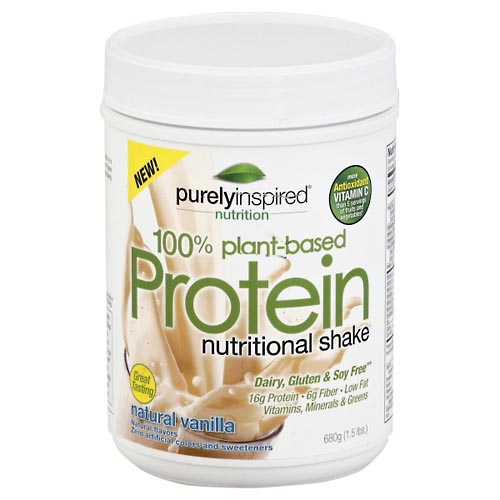 Image for Purely Inspired Nutritional Shake, Protein, Natural Vanilla,1.5lb from Theatre Pharmacy