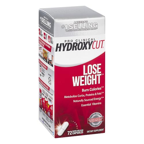 Image for Hydroxycut Lose Weight, Rapid-Release Capsules,72ea from Theatre Pharmacy