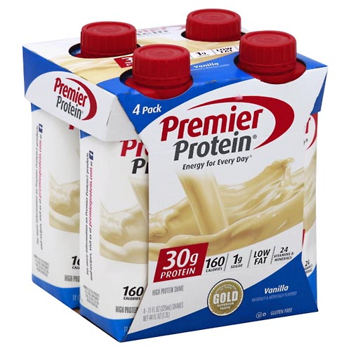 Image for Premier Protein High Protein Shake, Vanilla, 4 Pack,4ea from Theatre Pharmacy