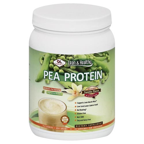 Image for Olympian Labs Pea Protein, Delicious Vanilla Flavor,17.4oz from Theatre Pharmacy
