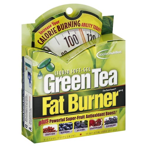 Image for Green Tea Fat Burner Green Tea Fat Burner, Liquid Soft-Gel,30ea from Theatre Pharmacy