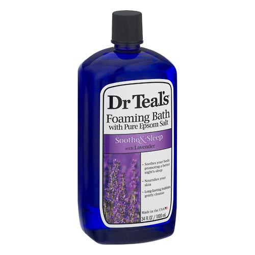 Image for Dr Teals Foaming Bath, Soothe & Sleep,34oz from Theatre Pharmacy