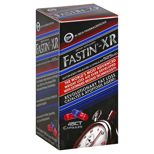 Image for Fastin Weight Loss Aid, 525 mg, Extended Release Capsules,45ea from Theatre Pharmacy